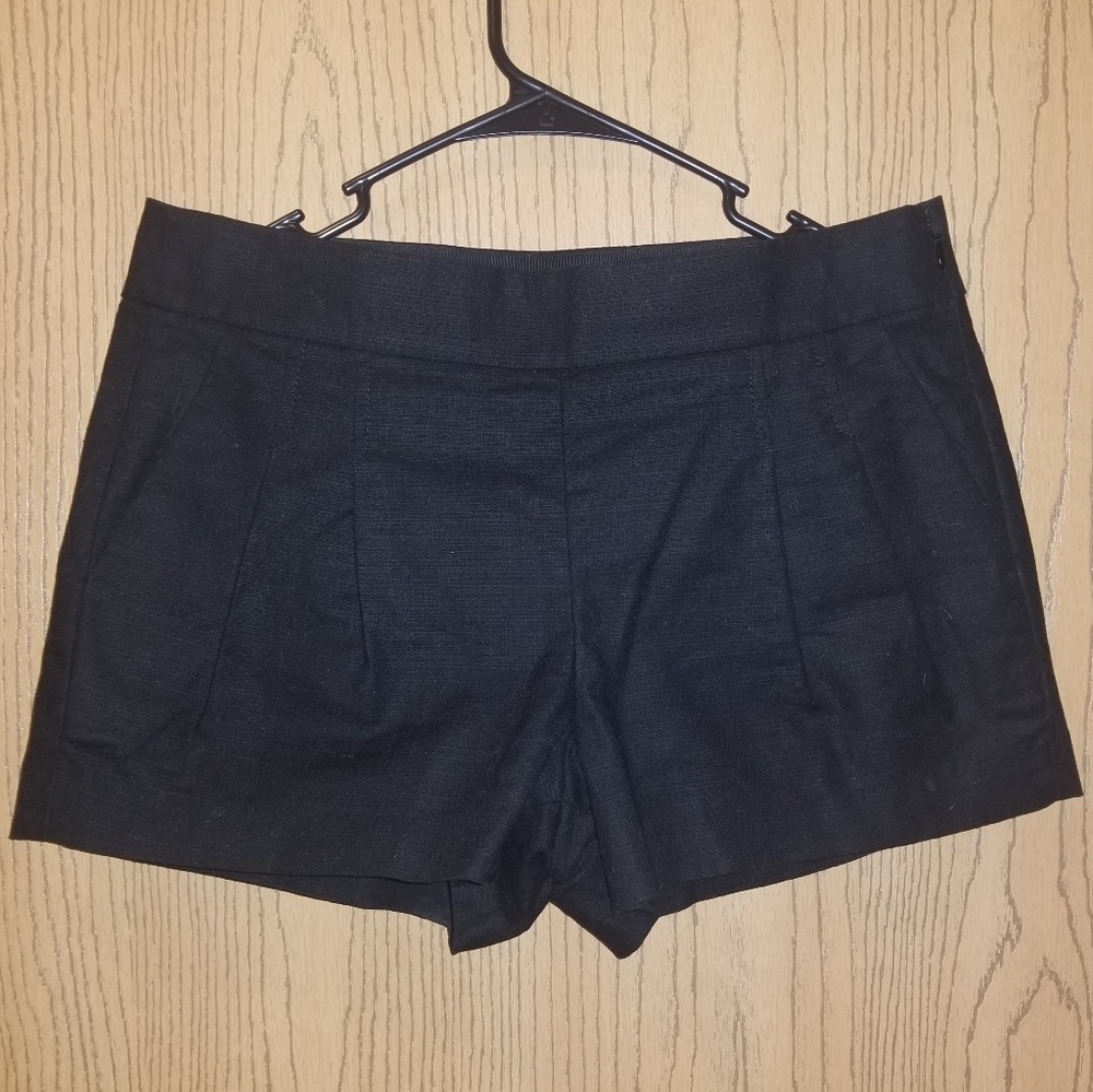 Black J crew shorts